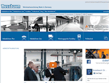 Tablet Screenshot of nussbaum-group.de